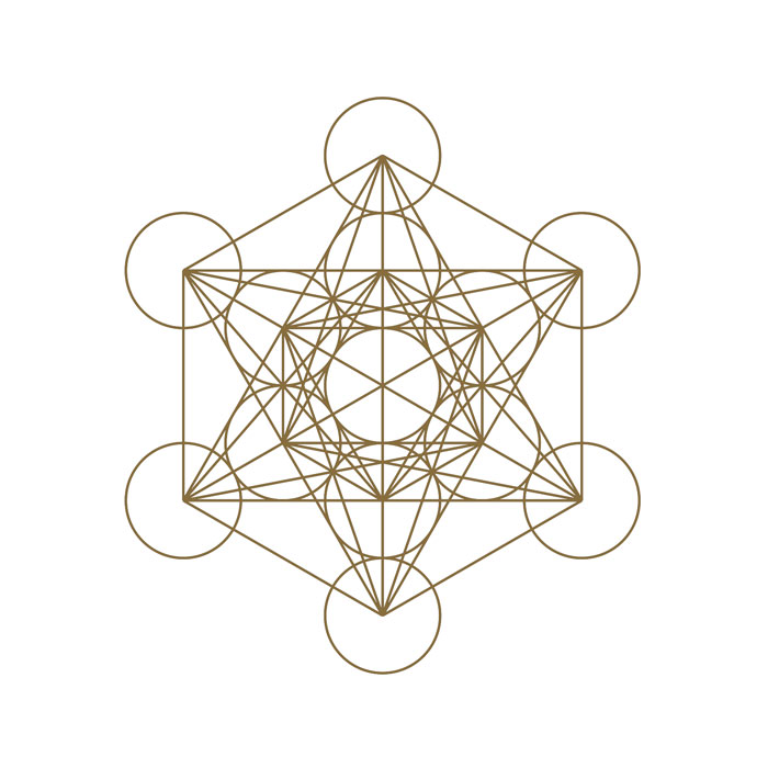 Cube de Métatron - symboles sacrés julie créativity